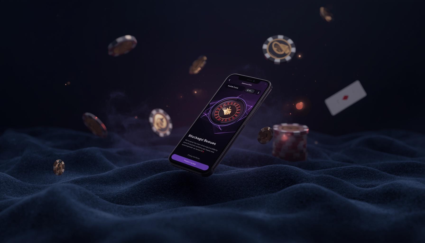 Account creation, bonuses and banking via mobile